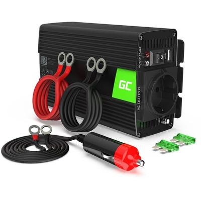 Green Cell INV04DE Netzteil & Spannungsumwandler Universal 500 W Schwarz