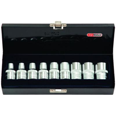 Kstools - ks tools 1/2' Stecknuss-Satz tx-e, 9-teilig Image