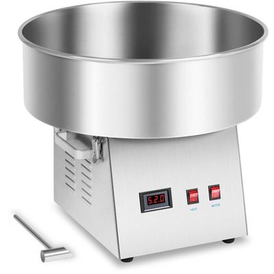 Royal Catering - zuckerwattemaschine Zuckerwattegerät Zuckerwatte Cotton Candy Maker Edelstahl
