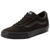 Sneaker VANS "WM Ward", Gr. 38,5, schwarz ((canvas) schwarz, schwarz), sportlich, Schuhe