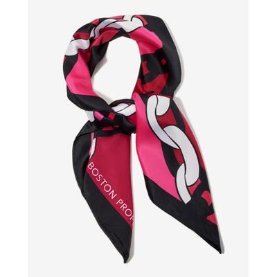 Boston Proper - Pink/Black - Boston Proper Chain Scarf