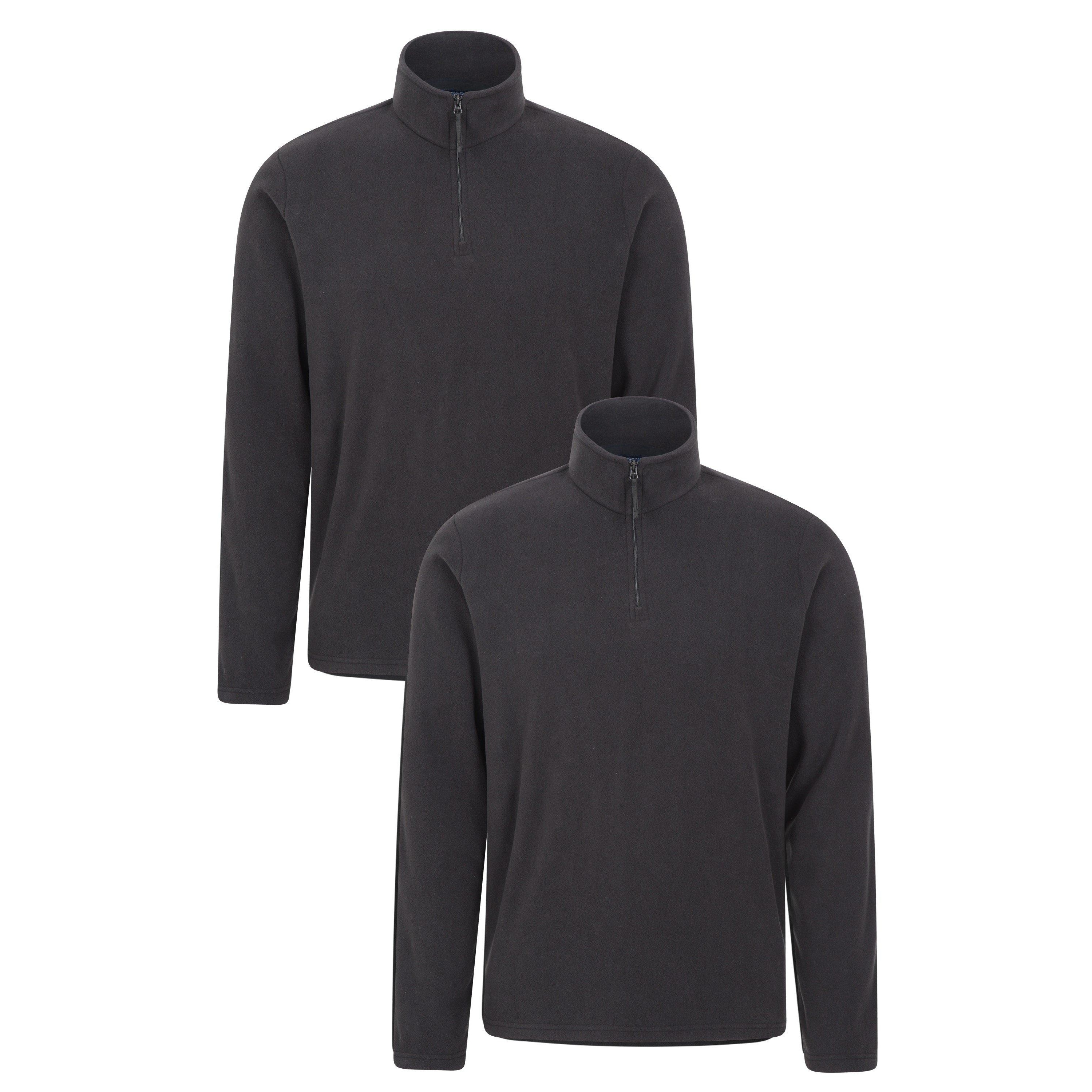 Mountain Warehouse - "Camber II" Fleece-Oberteil für Herren(2er-Pack) () Image