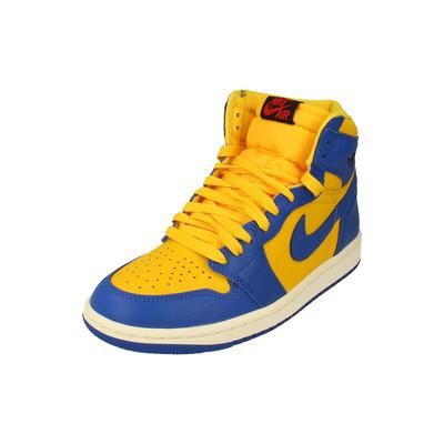 Nike Frauen Air Jordan 1 Retro Hi Og Turnschuhe Gelb