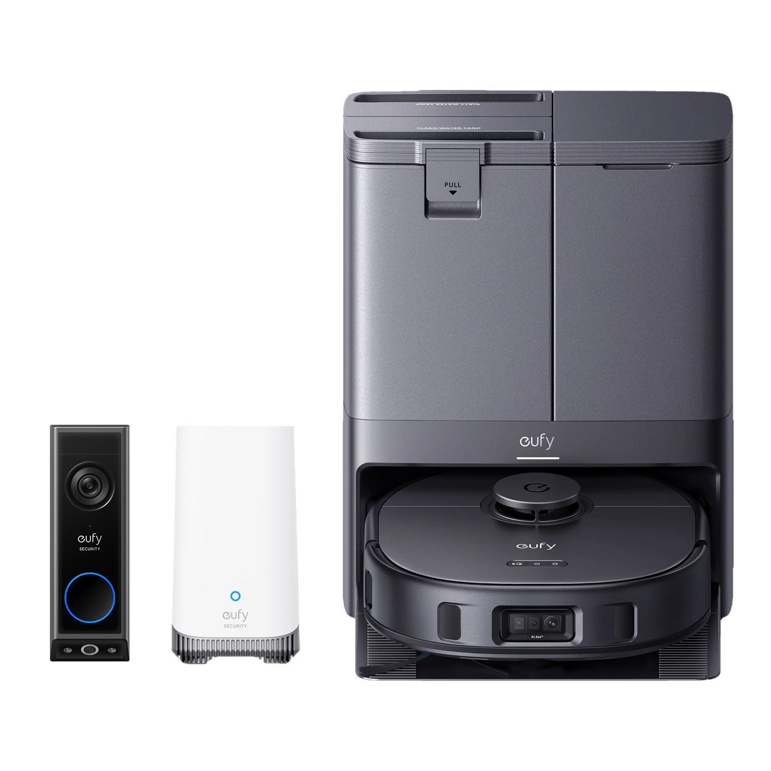 eufy X10 Pro Omni + Video Doorbell E340 + HomeBase S380