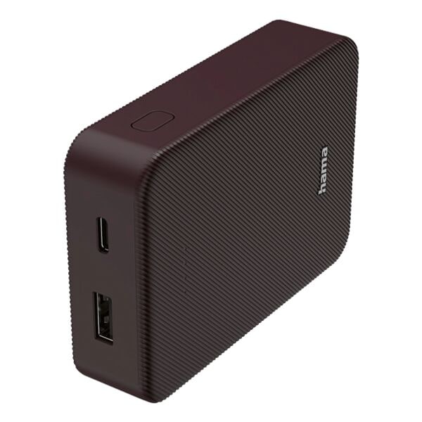 Hama Powerbank »Power Pack Colour 10« 10000mAh lila, 65x92 cm Image
