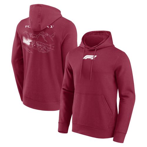 Formel 1 Ski-Grafik-Hoodie