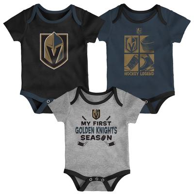Las Vegas Golden Knights Legend 3er-Pack Creeper-Set – Neugeborene Image
