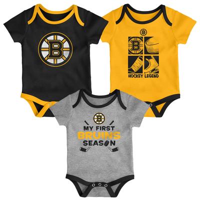 Boston Bruins Legend 3er-Pack Creeper-Set – Kleinkinder Image