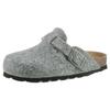 Hausschuh KIDSWORLD, Kinder, Gr. 27, grau (hellgrau), Filz, casual, Schuhe, Clog, Pantoffel, Homeslipper mit vorgeformtem Fußbett