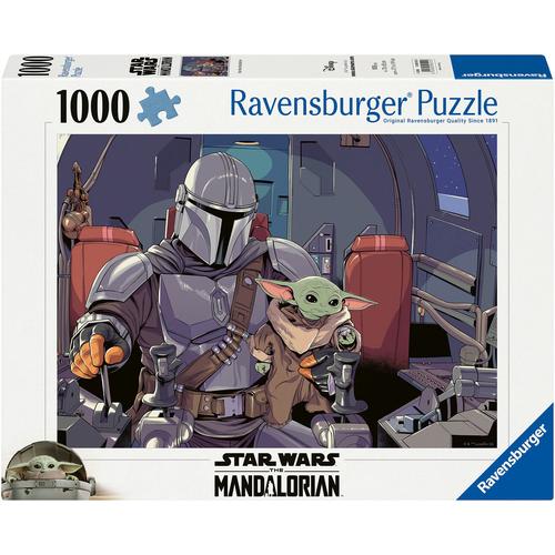 Puzzle RAVENSBURGER ""The Mandalorian"" Puzzles bunt Kinder Made in Germany; FSC - schützt Wald weltweit