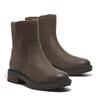 Winterstiefelette TIMBERLAND "BRIMFIELD MID WARM LINED BOOT", Damen, Gr. 38, braun (medium braun full grain), Leder, sportlich, Schuhe, Winterstiefel, Winderboots, Winterschuhe, gefüttert