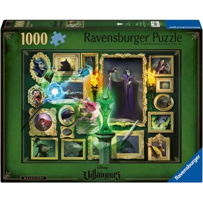 Puzzle RAVENSBURGER "Disney Villainous, Malificent" Puzzles bunt Kinder Made in Germany; FSC - schützt Wald weltweit