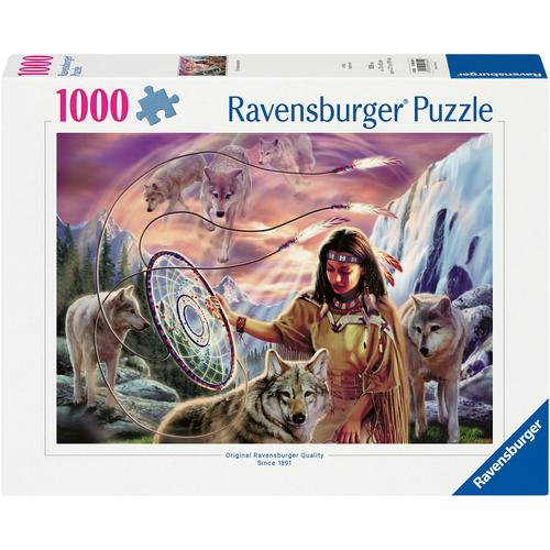 Puzzle RAVENSBURGER ""Die Traumfängerin"" Puzzles bunt Kinder Made in Germany; FSC - schützt Wald weltweit