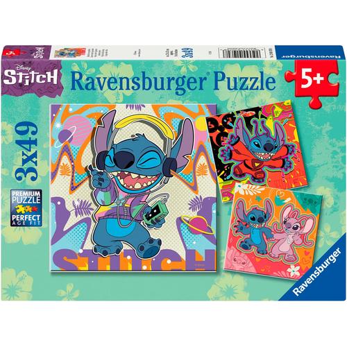 Puzzle RAVENSBURGER ""Einfach nur spielen"" Puzzles bunt Kinder 3 x 49 Teile; Made in Europe; FSC - schützt Wald weltweit