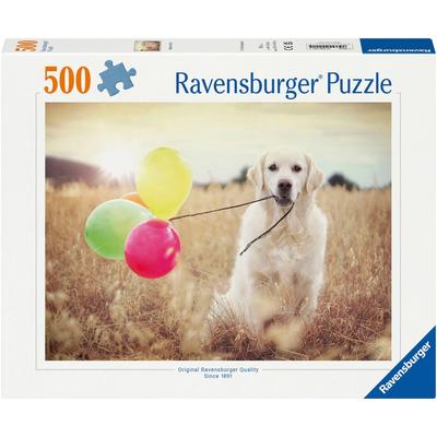 Puzzle RAVENSBURGER "Luftballonparty" Puzzles bunt Kinder Made in Germany; FSC - schützt Wald weltweit