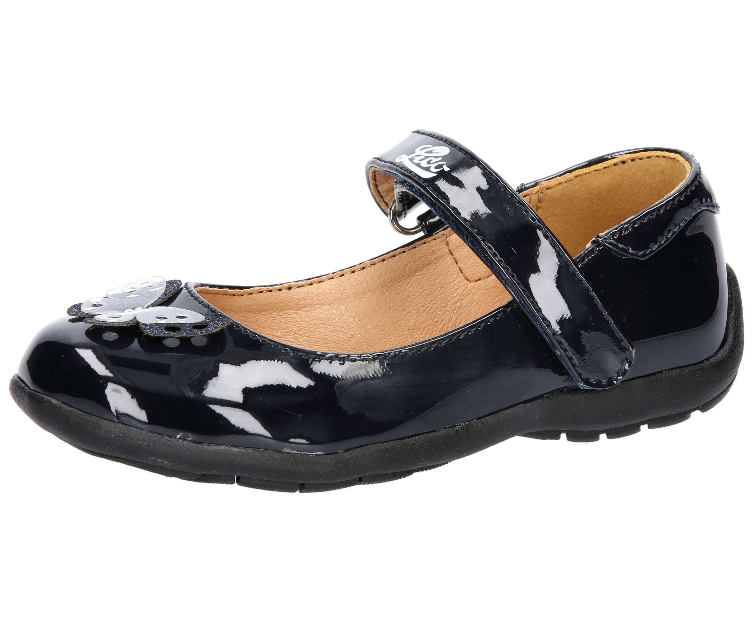 Ballerina LICO "Ballerina Nerina V", Kinder, Gr. 29, blau, Synthetik, Schuhe Ballerina