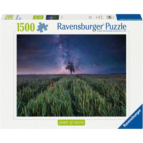 Puzzle RAVENSBURGER ""power of nature, Nachthimmel über dem Kornfeld"" Puzzles bunt Kinder Made in Germany; FSC - schützt Wald weltweit