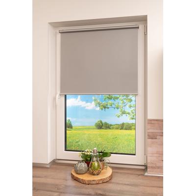 Springrollo K-HOME "Klemmfix-Rollo", grau, B:60cm H:150cm, Obermaterial: 100% Polyester, Rollos Image