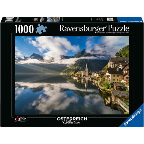 Puzzle RAVENSBURGER ""Österreich Collection, Sagenumwobenes Hallstatt"" Puzzles bunt Kinder Made in Germany; FSC - schützt Wald weltweit