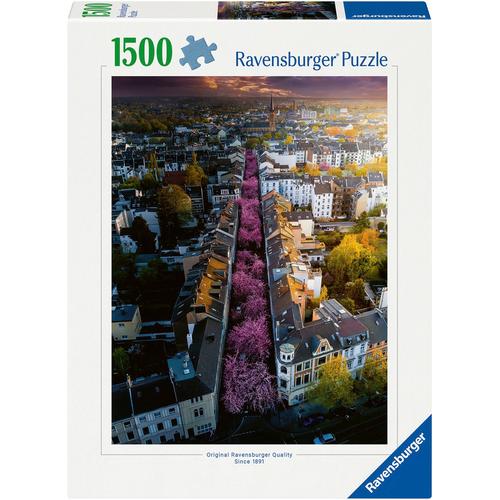 Puzzle RAVENSBURGER ""Blühendes Bonn"" Puzzles bunt Kinder Made in Germany; FSC - schützt Wald weltweit