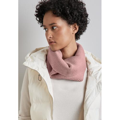 Loop STREET ONE Gr. One size, pink (rosewood melange) Damen Modetücher aus softem Materialmix