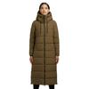 Steppmantel KHUJO "Deria3-YM", Damen, Gr. M (38), grün, Obermaterial: 100% Polyester, Innenfutter: 100% Polyester, Wattierung: 100% Polyester, Basic, A-Linie ca. Mitte Wade, hoch geschlossener Ausschnitt, Langarm Ärmel ohne Ärmelschlitz...