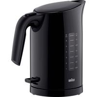 BRAUN Wasserkocher WK 3100 BK, schwarz, B:25,5cm H:24,5cm T:15cm, Wasserkocher