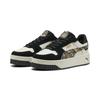 Sneaker PUMA "Carina Street Snake Chic Sneakers Damen", Gr. 36, schwarz-weiß (vapor gray schwarz gold), Obermaterial: Synthetik, Kuhleder, Textil; Futter: Textil; Innensohle: Textil; Laufsohle: Gummi, Schuhe