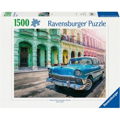 Puzzle RAVENSBURGER "Cuba Cars" Puzzles bunt Kinder Made in Germany; FSC - schützt Wald weltweit