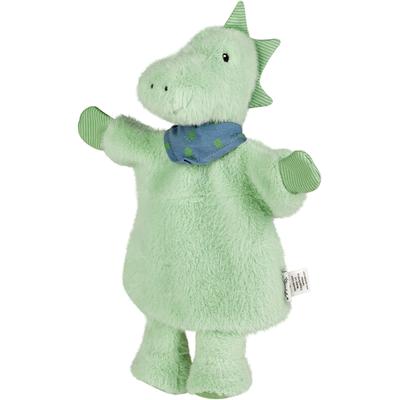 Handpuppe STERNTALER "Dino Rexi", grün (pudergrün), Puppen, Kinder, Flauschstoff