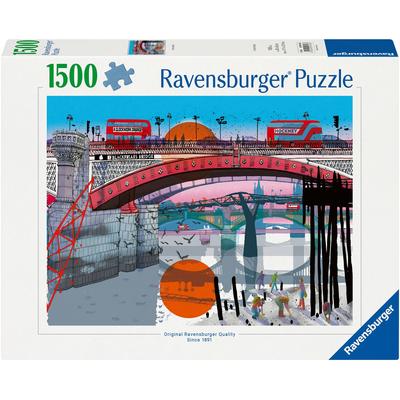 Puzzle RAVENSBURGER "Das ist London" Puzzles bunt Kinder Made in Germany; FSC - schützt Wald weltweit