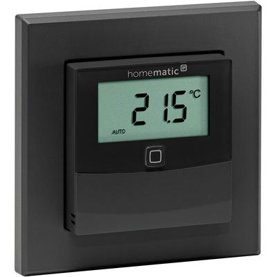 HOMEMATIC IP Smart-Home-Zubehör "Temperatur- und Luftfeuchtigkeitssensor mit Display - innen", grau (anthrazit), B:11,5cm H:5,1cm T:12,4cm, Smart-Home-Stationen Image