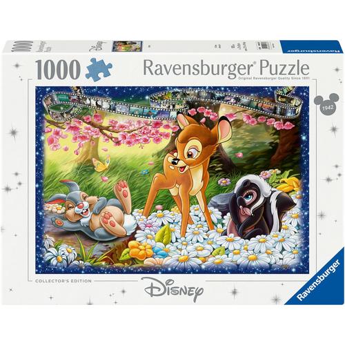 Puzzle RAVENSBURGER ""Collector's Edition - Disney Classics, Bambi"" Puzzles bunt Kinder Made in Germany; FSC - schützt Wald weltweit