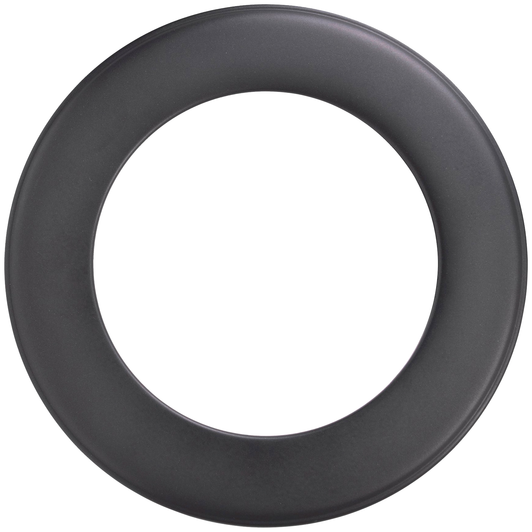 Rosette FIREFIX, schwarz, Ø Innen 200mm, Stahlblech, Unterlegscheiben, starr, für Rauchrohr
