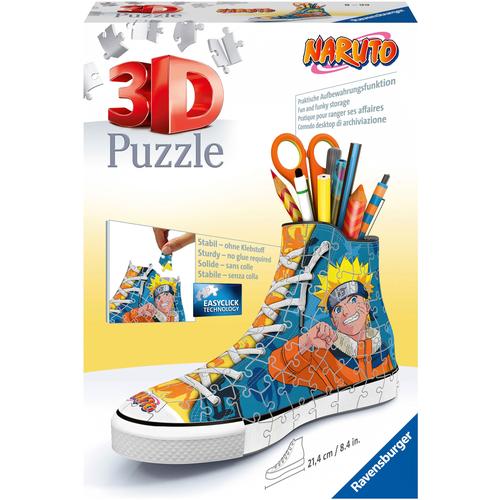 3D-Puzzle RAVENSBURGER ""Sneaker Naruto"" Puzzles bunt Kinder Made in Europe; FSC- schützt Wald - weltweit