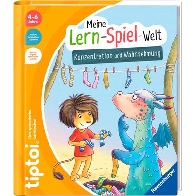 Buch RAVENSBURGER "tiptoi Meine Lern-Spiel-Welt: Konzentration und Wahrnehmung" Bücher bunt FSC - schützt Wald weltweit