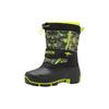 Winterstiefel KANGAROOS "Kanga-Bean IV", Damen, Gr. 33, schwarz (jet schwarz, camo), Textil, Synthetik, sportlich, Schuhe, Snowboots, Winterboots, Winterschuhe, wasserabweisend, gefüttert