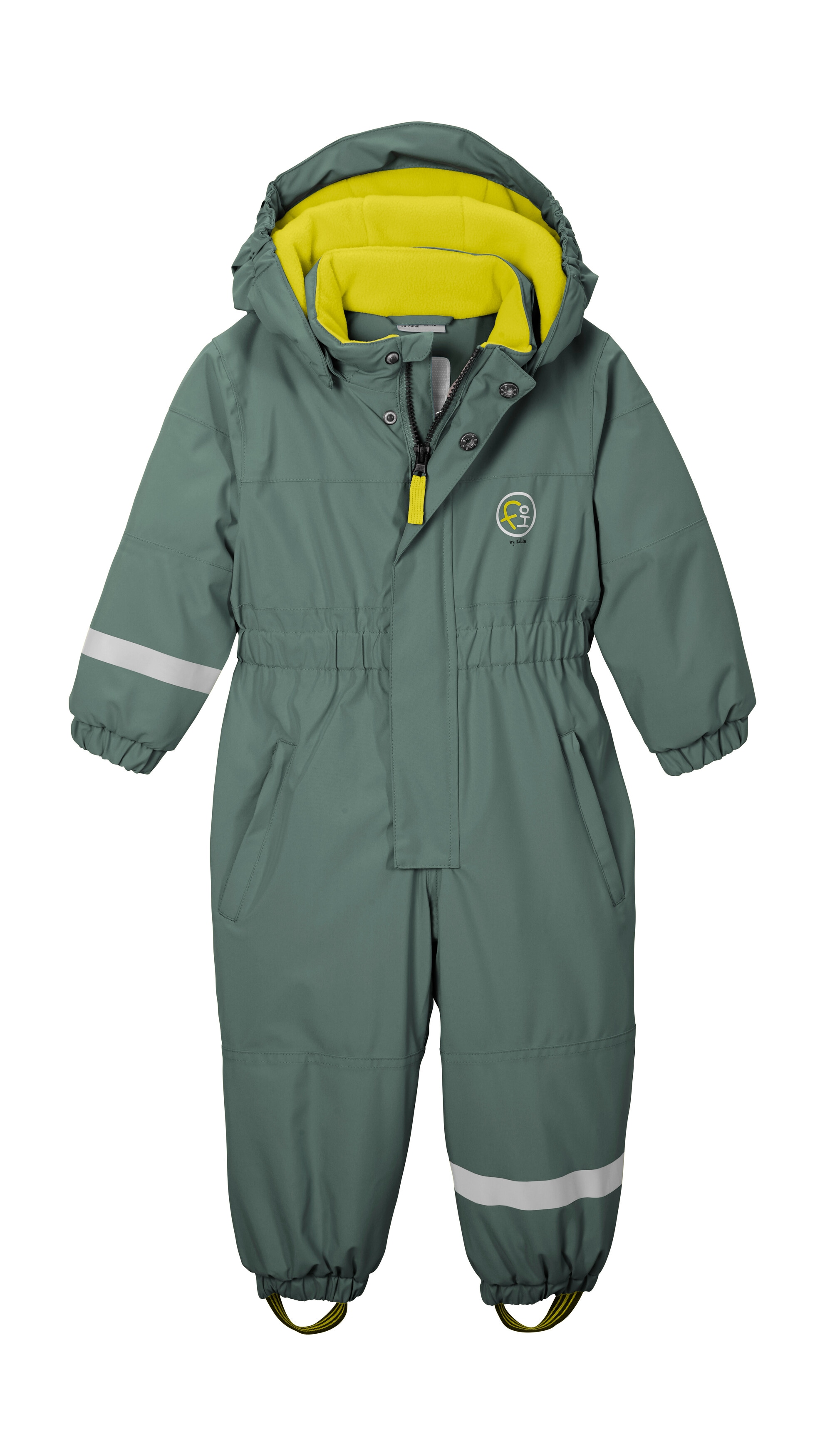 Overall "FIW 39 MNS ONPC", Mädchen, Gr. 110/116, Normalgrößen, grün (waldmeister), Obermaterial: 100% Polyester;Futter: 100% Polyester;Füllung: 100% Polyester, FIRST INSTINCT BY KILLTEC, Overalls Overall, Wasserdichter Skioverall mit Fleece,...