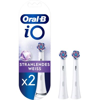 Aufsteckbürste ORAL-B "iO" Zahnbürstenköpfe Gr. 2 St., weiß