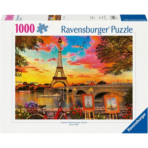 Puzzle RAVENSBURGER ""Paris und die Seine"" Puzzles bunt Kinder Made in Germany; FSC - schützt Wald weltweit