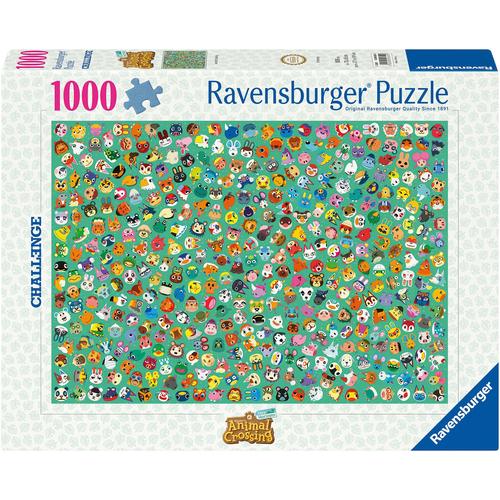 Puzzle RAVENSBURGER ""Challenge, Animal Crossing"" Puzzles bunt Kinder Made in Germany; FSC - schützt Wald weltweit