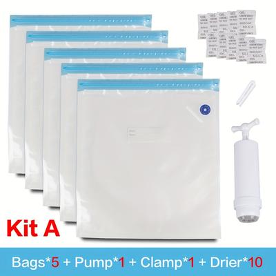 TEMU Mualpha Filament Vacuum Storage Bags: Protect Your 3d Printer Filament From Moisture - Suitable For Pla, Abs, Tpu, Petg - Reusable And Durable