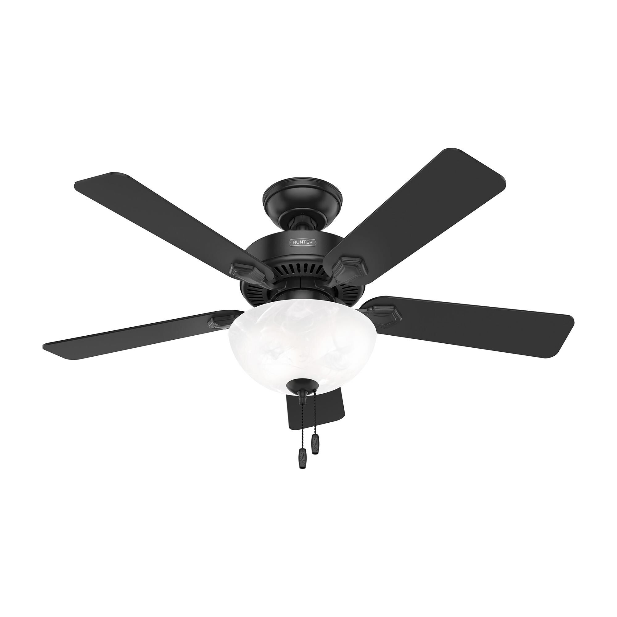Hunter Fan Swanson 44 Inch Ceiling Fan with Light Kit - 52790