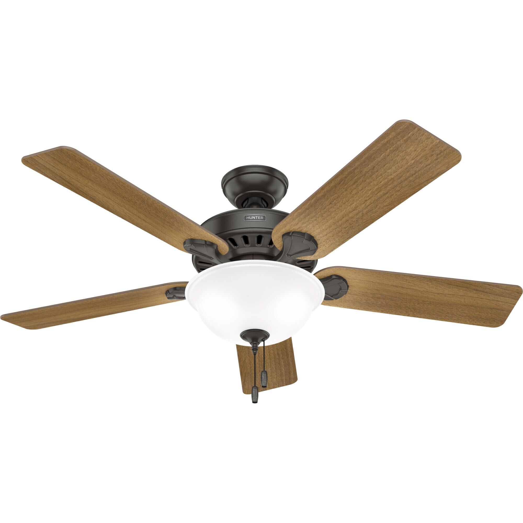 Hunter Fan Pro's Best 52 Inch Ceiling Fan with Light Kit - 52726