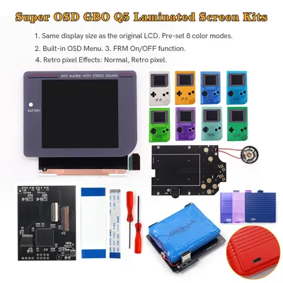 7,4 V 1250 mAh Lipo Power Typ C GB DMG wiederaufladbarer Akku 3,1 Zoll IPS GB DMG Q5 laminiertes Image