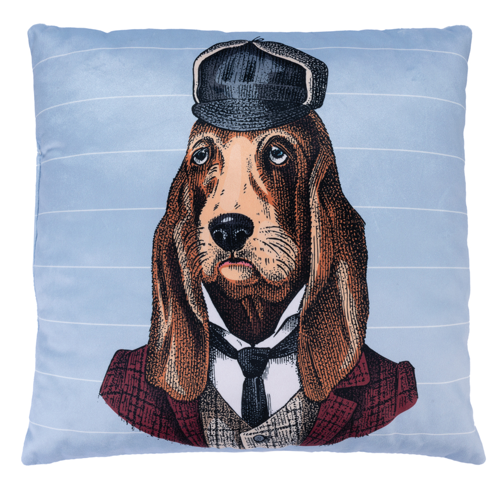 Cuscino Smartpet "Funny Dogs" - grigio: L 40 x P 40 cm