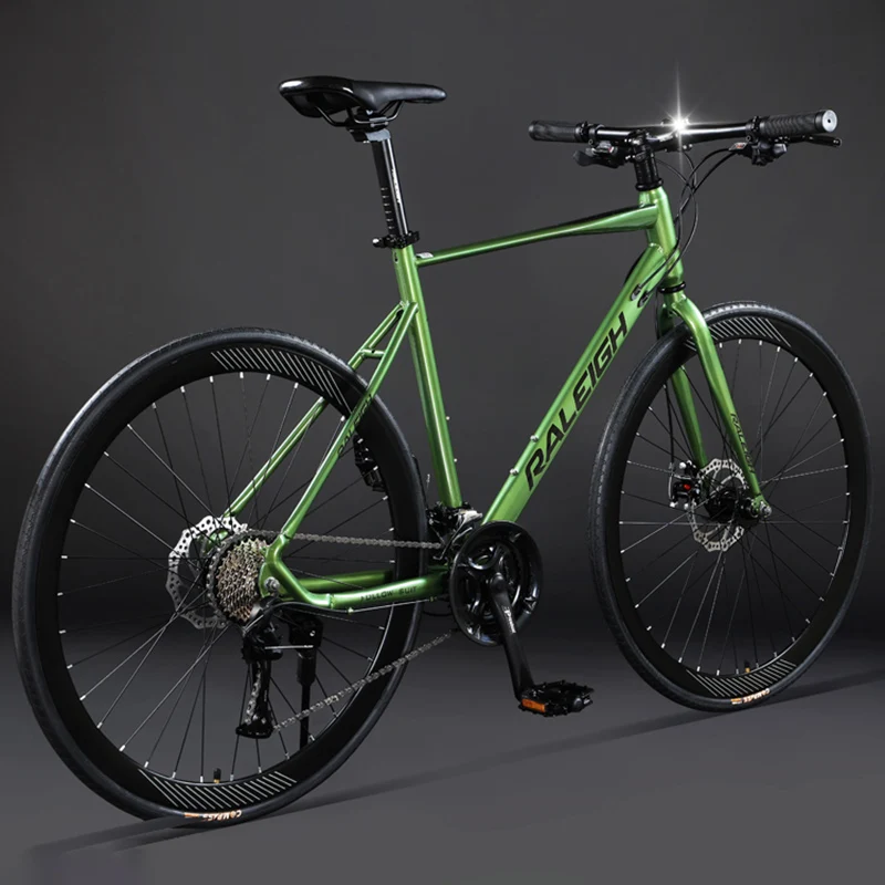 Rennrad Gravel Bikes 700c Rennrad 24/27/30 Geschwindigkeit Biegegriff Männer Frauen City Bike Stahl Rennrad Image