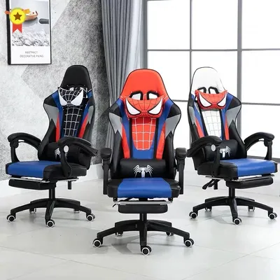 2024 New Office Gaming Chair PVC Household Armchair Lift and Swivel Function Ergonomic Office