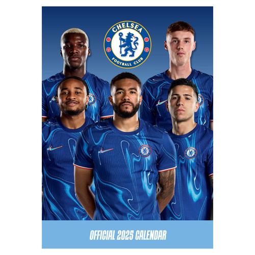 Offizieller Chelsea-Kalender 2025, A3