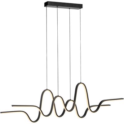 PAUL NEUHAUS Pendelleuchte "ALTITUDE", schwarz, Ø 0,00cm H: 60,00cm, Lampen, LED, dimmbar, Simply Dim, Memory, nach Tren